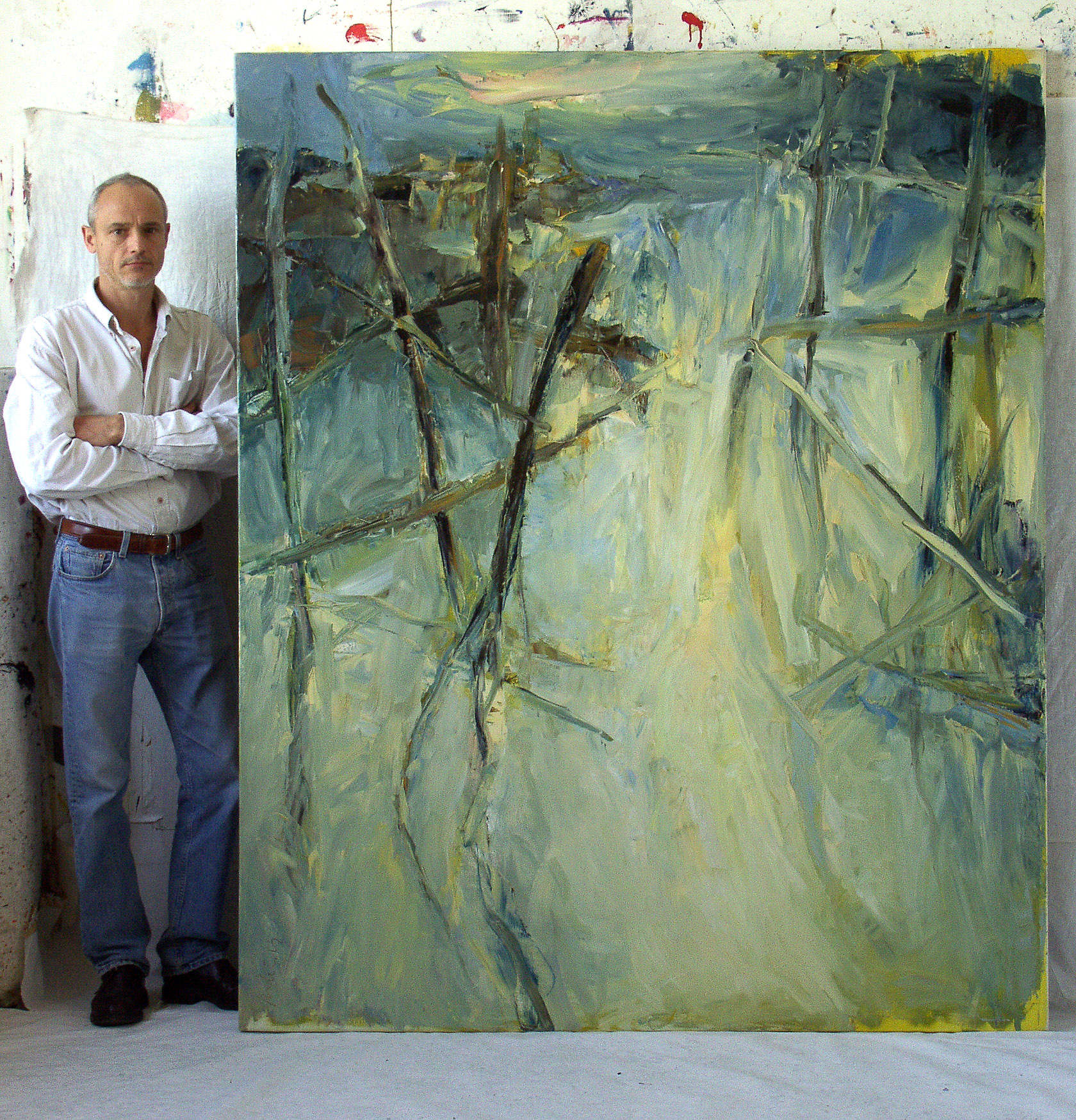 Piotr Strelnik w pracowni